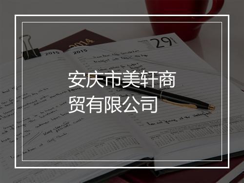 安庆市美轩商贸有限公司