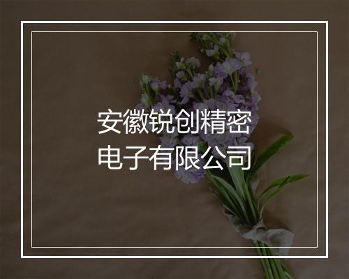 安徽锐创精密电子有限公司