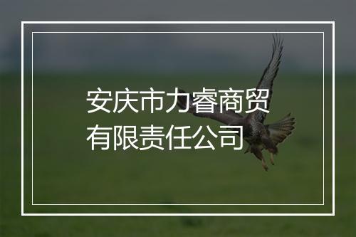 安庆市力睿商贸有限责任公司
