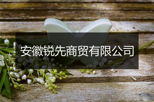 安徽锐先商贸有限公司