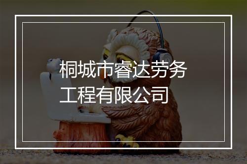 桐城市睿达劳务工程有限公司