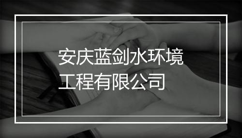 安庆蓝剑水环境工程有限公司