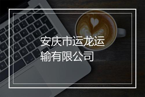 安庆市运龙运输有限公司