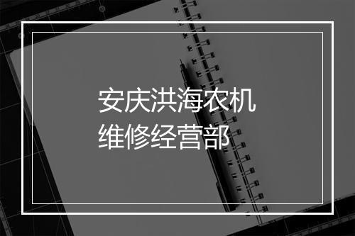 安庆洪海农机维修经营部