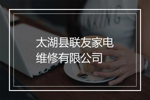 太湖县联友家电维修有限公司