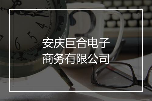 安庆巨合电子商务有限公司