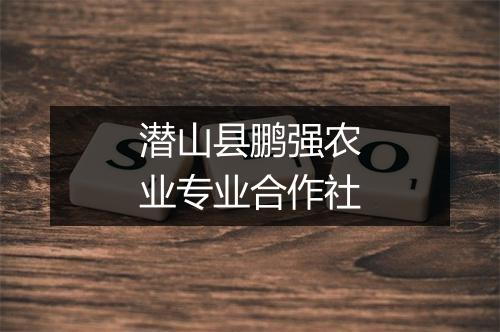 潜山县鹏强农业专业合作社