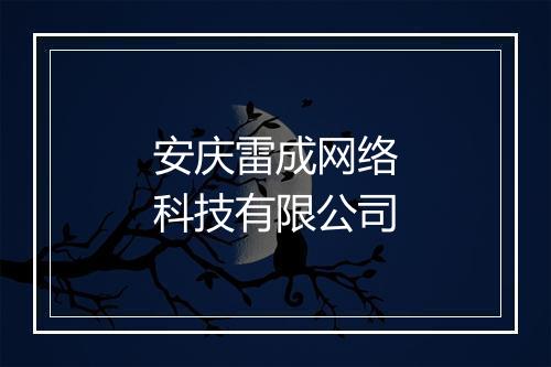 安庆雷成网络科技有限公司