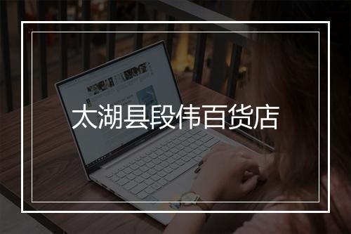 太湖县段伟百货店