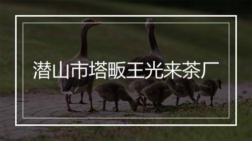 潜山市塔畈王光来茶厂
