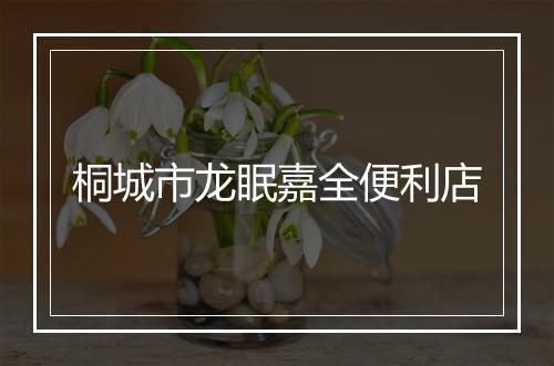 桐城市龙眠嘉全便利店