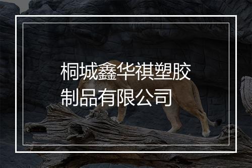 桐城鑫华祺塑胶制品有限公司