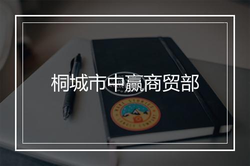 桐城市中赢商贸部