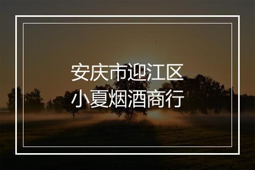 安庆市迎江区小夏烟酒商行