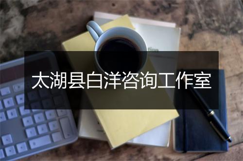 太湖县白洋咨询工作室