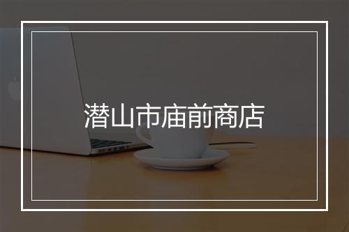 潜山市庙前商店