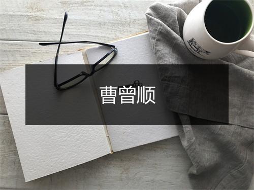 曹曾顺