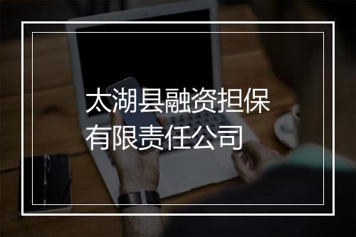太湖县融资担保有限责任公司