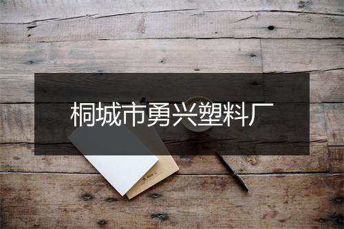 桐城市勇兴塑料厂