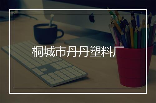 桐城市丹丹塑料厂