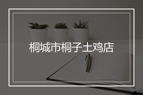 桐城市桐子土鸡店