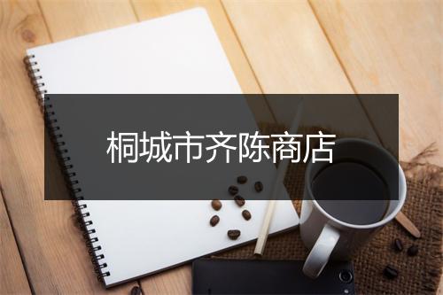 桐城市齐陈商店
