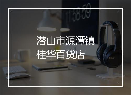 潜山市源潭镇桂华百货店