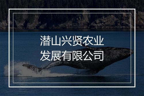 潜山兴贤农业发展有限公司