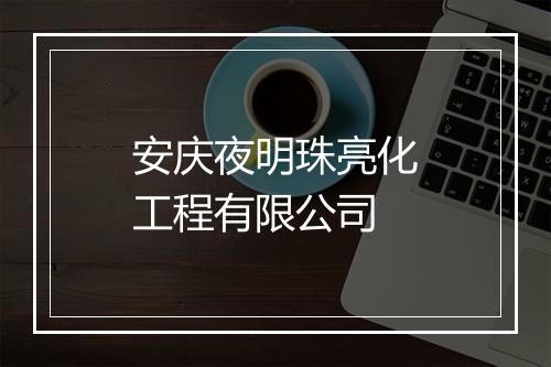 安庆夜明珠亮化工程有限公司
