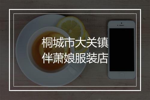 桐城市大关镇伴萧娘服装店
