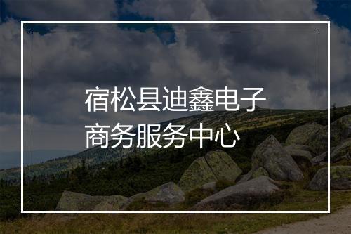 宿松县迪鑫电子商务服务中心