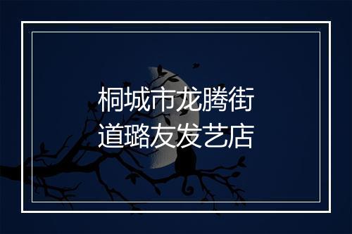 桐城市龙腾街道璐友发艺店
