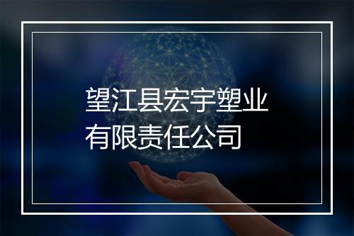 望江县宏宇塑业有限责任公司