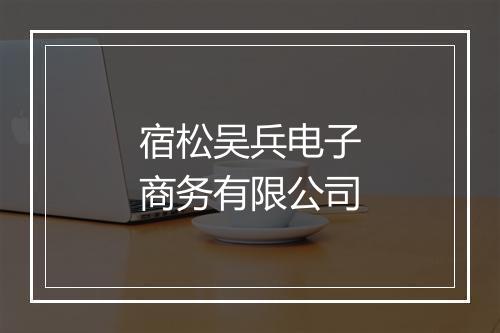 宿松吴兵电子商务有限公司