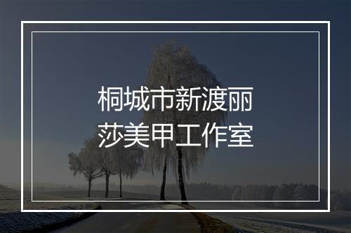 桐城市新渡丽莎美甲工作室