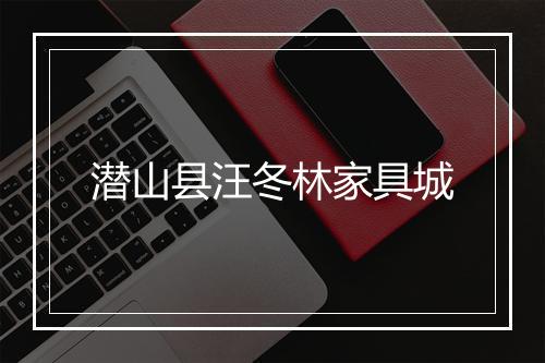 潜山县汪冬林家具城