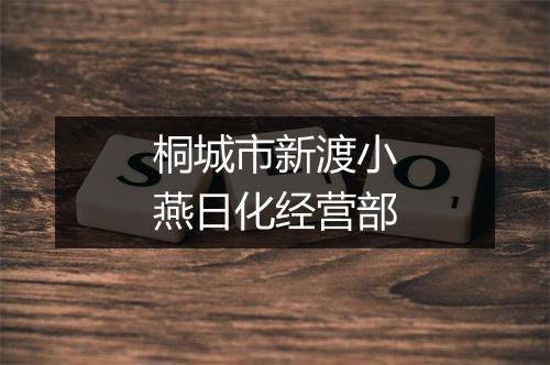 桐城市新渡小燕日化经营部