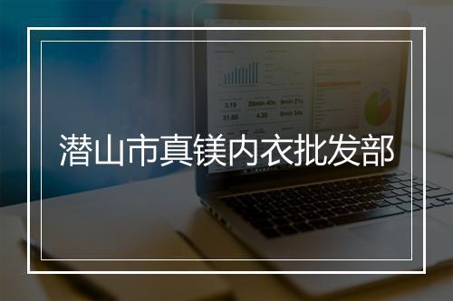 潜山市真镁内衣批发部