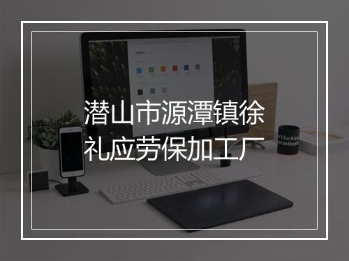 潜山市源潭镇徐礼应劳保加工厂