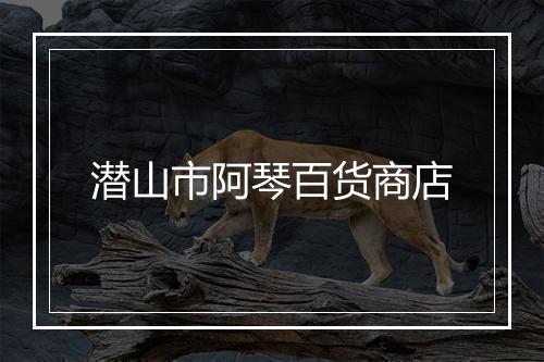 潜山市阿琴百货商店