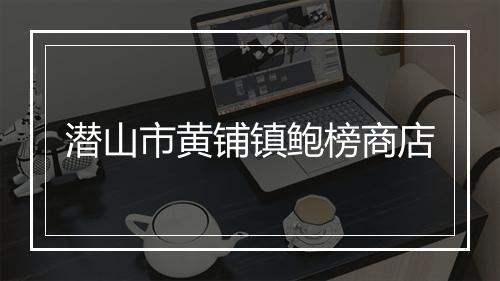 潜山市黄铺镇鲍榜商店