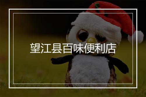 望江县百味便利店