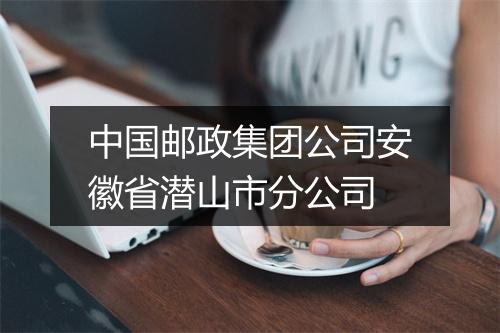 中国邮政集团公司安徽省潜山市分公司