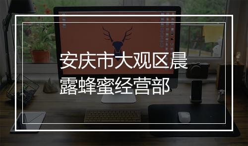 安庆市大观区晨露蜂蜜经营部