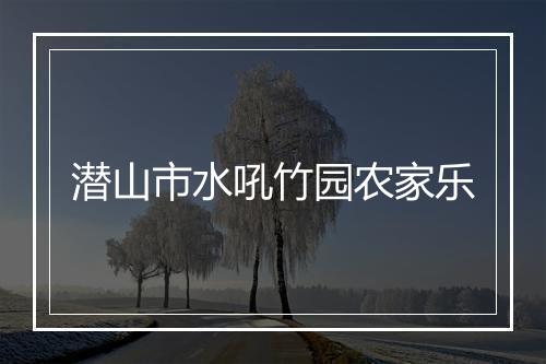 潜山市水吼竹园农家乐