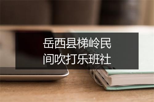 岳西县梯岭民间吹打乐班社