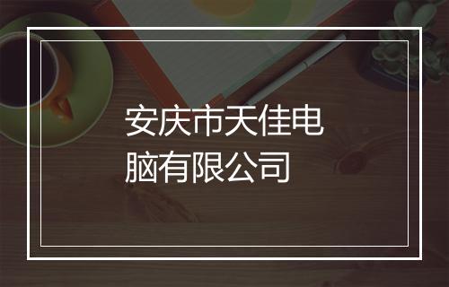 安庆市天佳电脑有限公司