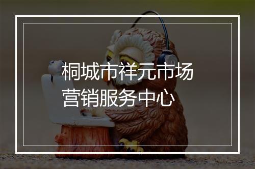 桐城市祥元市场营销服务中心