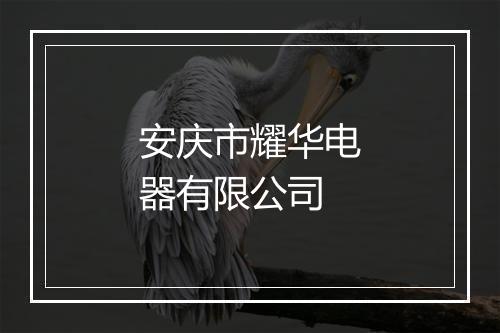 安庆市耀华电器有限公司
