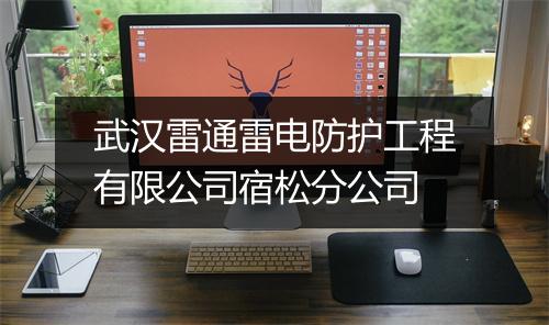 武汉雷通雷电防护工程有限公司宿松分公司